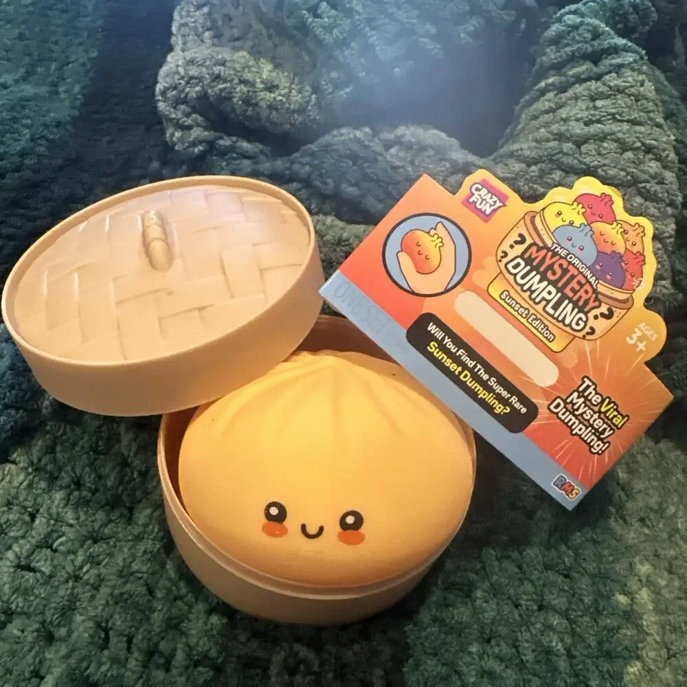 Mystery Dumpling SUNSET Edition Five Below Authentic Opened Box Light Orange